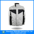 China Wholesale Winter Fleece Outdoor-Motorrad-weiße Jacke mit Reißverschluss